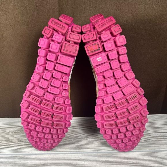 Reebok Real Flex Womens Pink Multi Running Shoe Athletic Sneaker Size 6.5 - Picture 5 of 8
